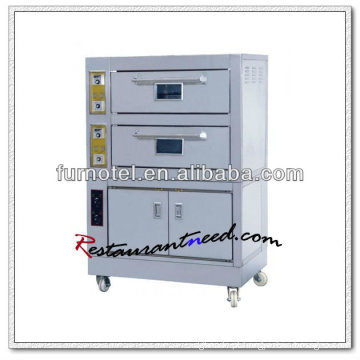 K142 Stainless Steel Double Layers Deck Forno Com Fermenter Machine